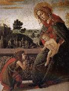 Sandro Botticelli Our Lady of John son and salute USA oil painting artist